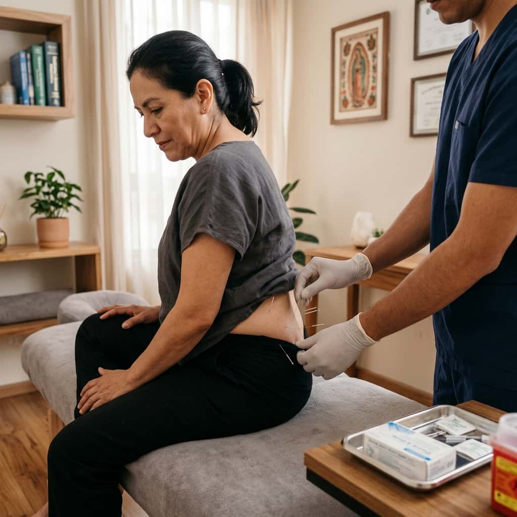 Tratamiento para ciática con acupuntura