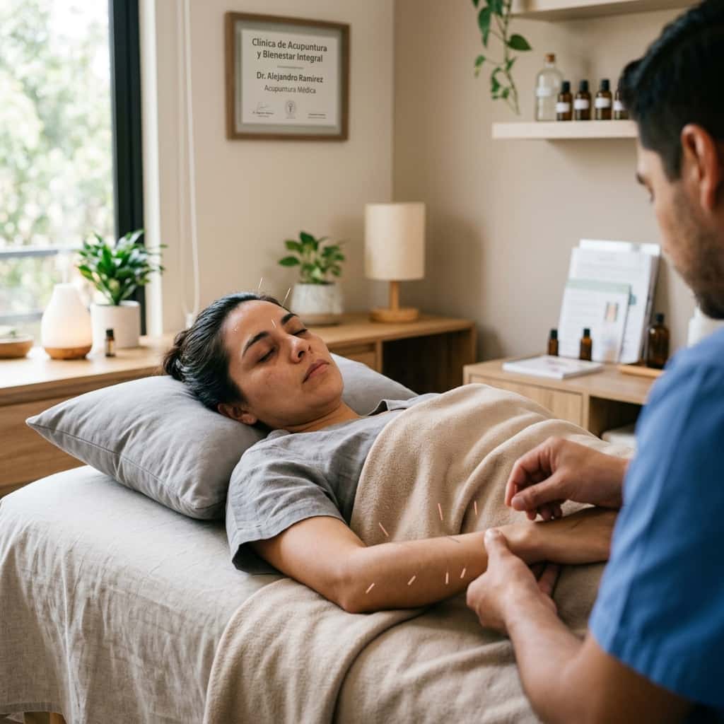 Tratamiento para insomnio con acupuntura