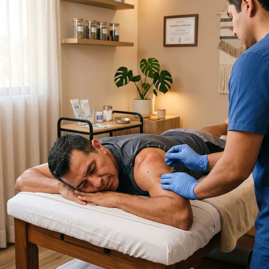 Tratamiento para lesiones deportivas con acupuntura