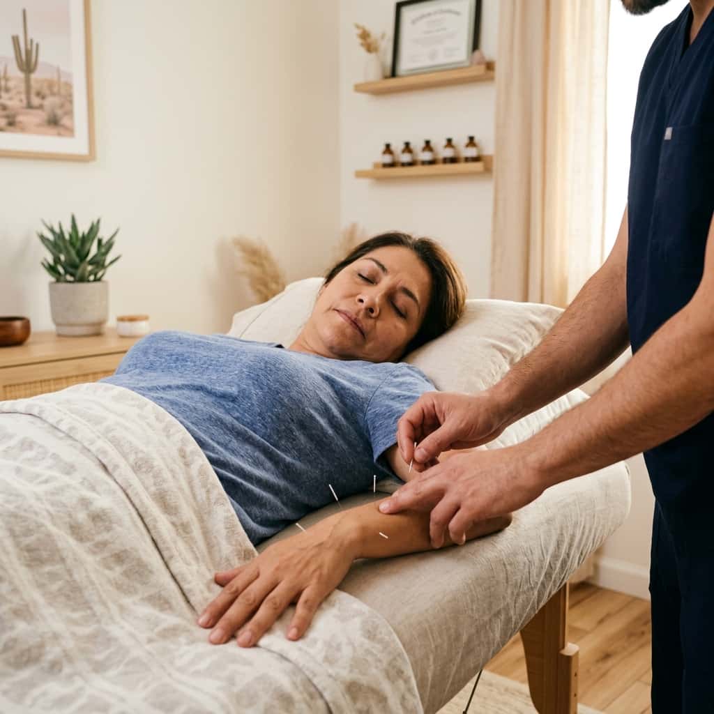 Tratamiento para menopausia con acupuntura