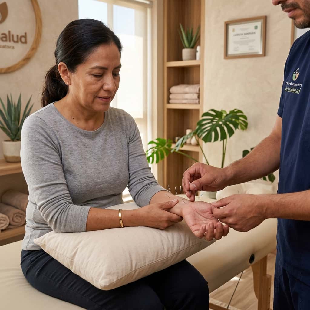 Tratamiento para túnel del carpo con acupuntura